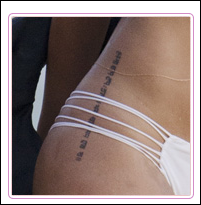 04ème Tatouage Prière en sanskrit