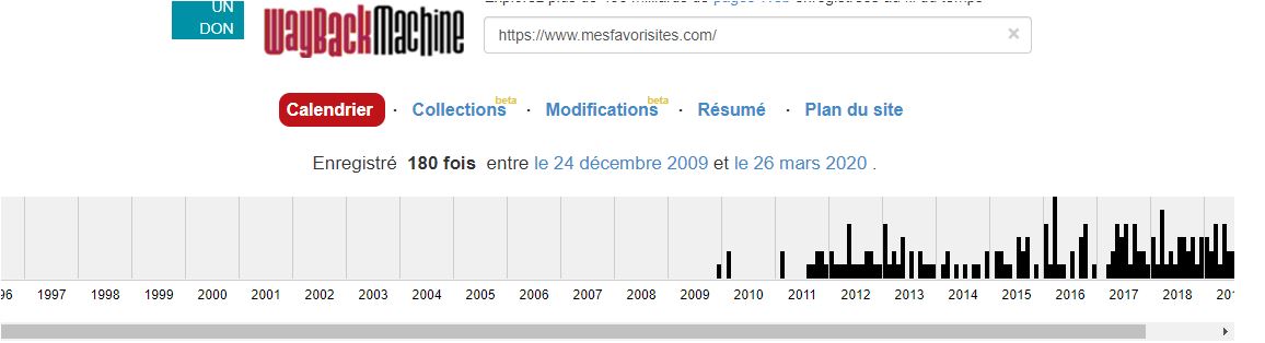 archive web