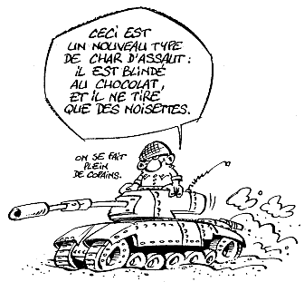 Armee-Tank-blinde-au-choc