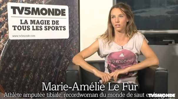 Paralympiques - Marie-Amélie Le Fur - Vidéo Dailymotion_mesfavorisites.com j.o de londres