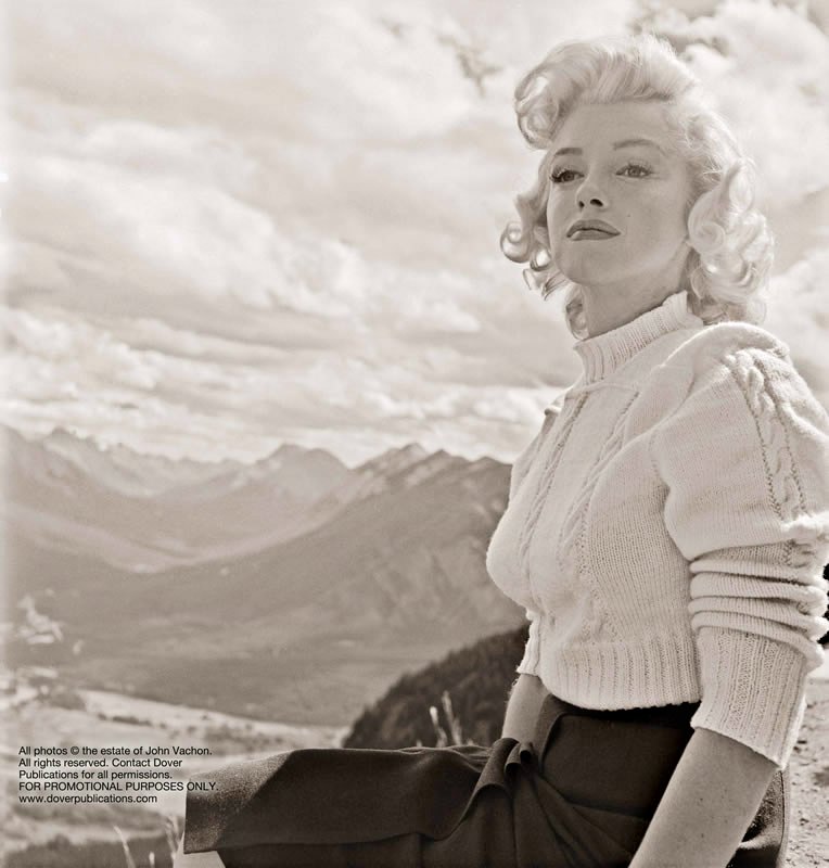 Des photos inédites de Marilyn Monroe -1953_mesfavorisites.com