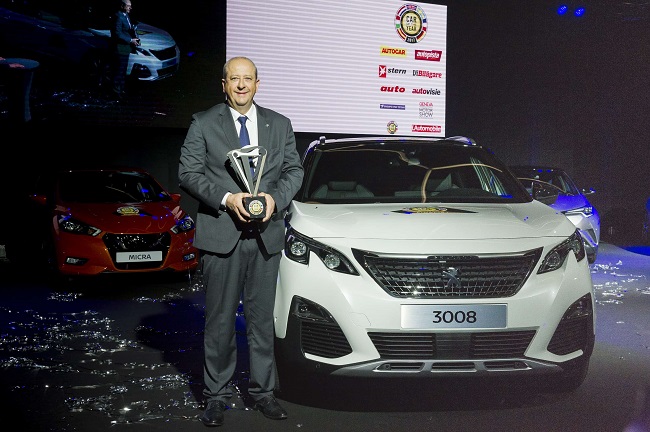 Genève- International -Motor Show -2017 _Voiture de l`année 3008- Jean-Philippe Imparato