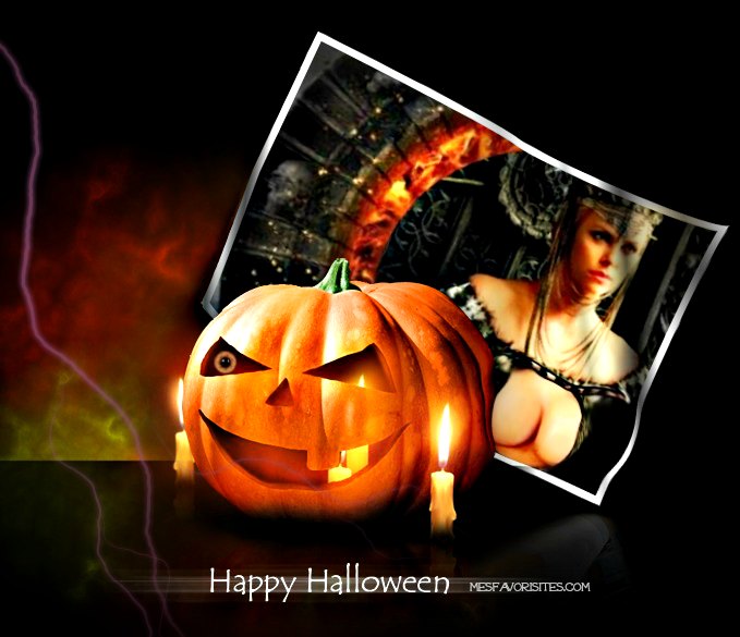 Happy-alloween-jack o` lantern-stand-site-mesfavorisites