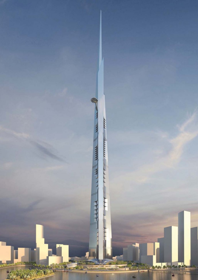 Kingdom-Tower-Jeddah-la-plus haute -tour du -monde