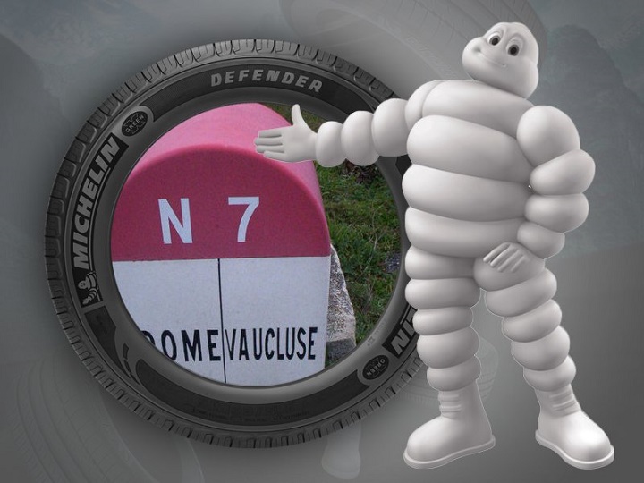 la nationale 7 Michelin