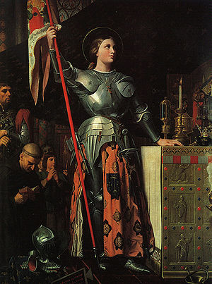 Le 17 juillet 1429, dans la cathédrale de Reims en la présence de Jeanne d`Arc Charles VII est sacré par l`archevêque Renault de Chartres