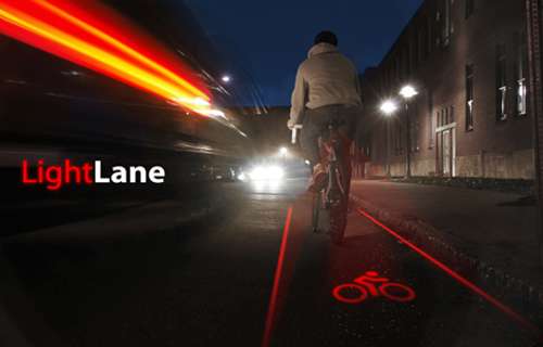 Un laser pour la sécurité des cyclistes 