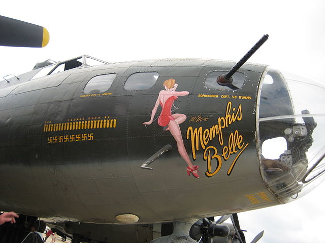 Memphisbellenose-pin up _bombardier_avion -americain