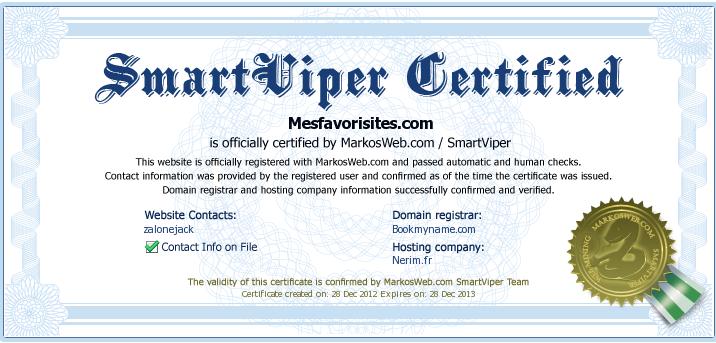 mesfavorisites-certifié-SMARTVIPER-2