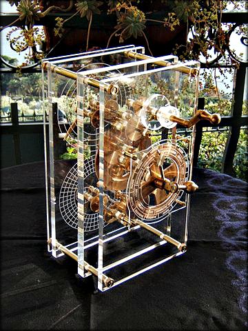 Modèle -reconstruit- de -la -machine- par- Mogi Vicentini_Mathématiques- de -la Grèce- antique