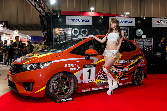  -Tokyo Auto Salon 2015 Show Girl (Makuhari, Chiba, Japan)