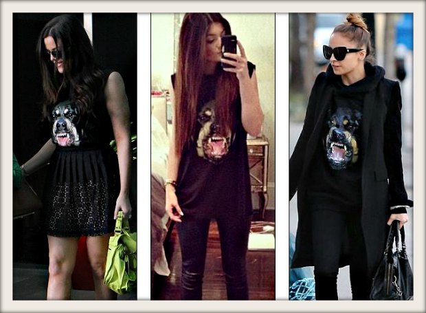 Nicole Richie- Khloe Kardashian et Kylie Jenner_IMPRESSIONNANT ANIMAUX  DES T- Shirt REALITE 3D