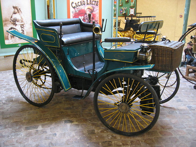 Peugeot- type -3 - moteur -Daimler -de -1891