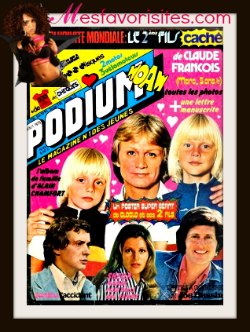 podium- le- magazine- de- claude- François - affiche_mesfavorisites.wifeo.com