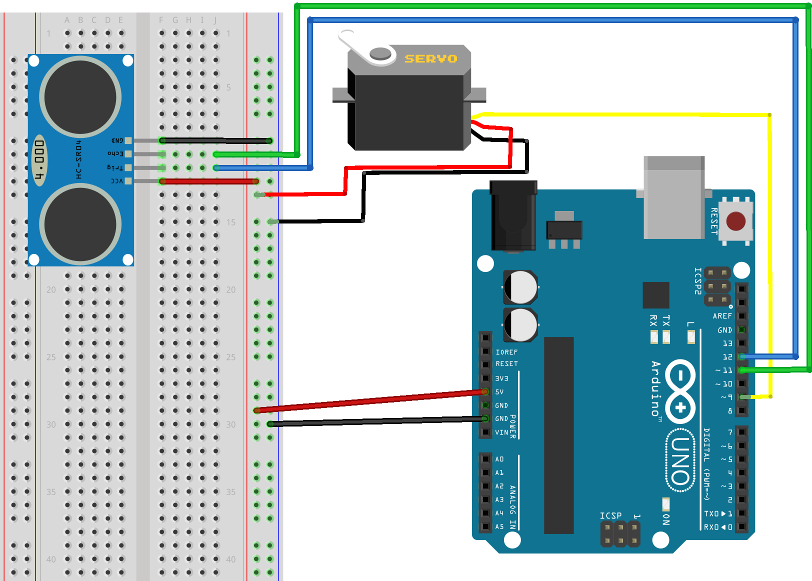 Servomoteur -Arduino