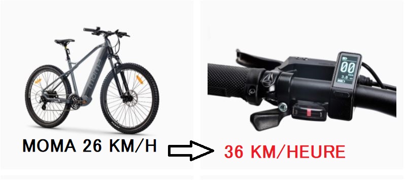Debrider velo electrique moma deals