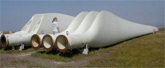 WindPropBlade _Pales_ de_ remplacement_ mesurant_ environ _15 m de long