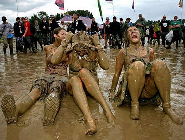 Glastonbury: 40 ans de rock boueux le festival